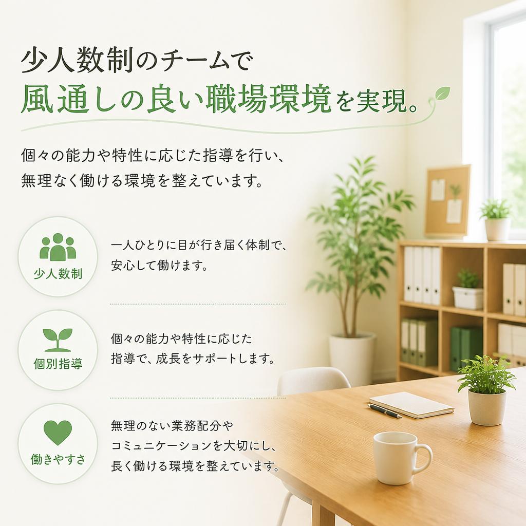 働きやすい環境