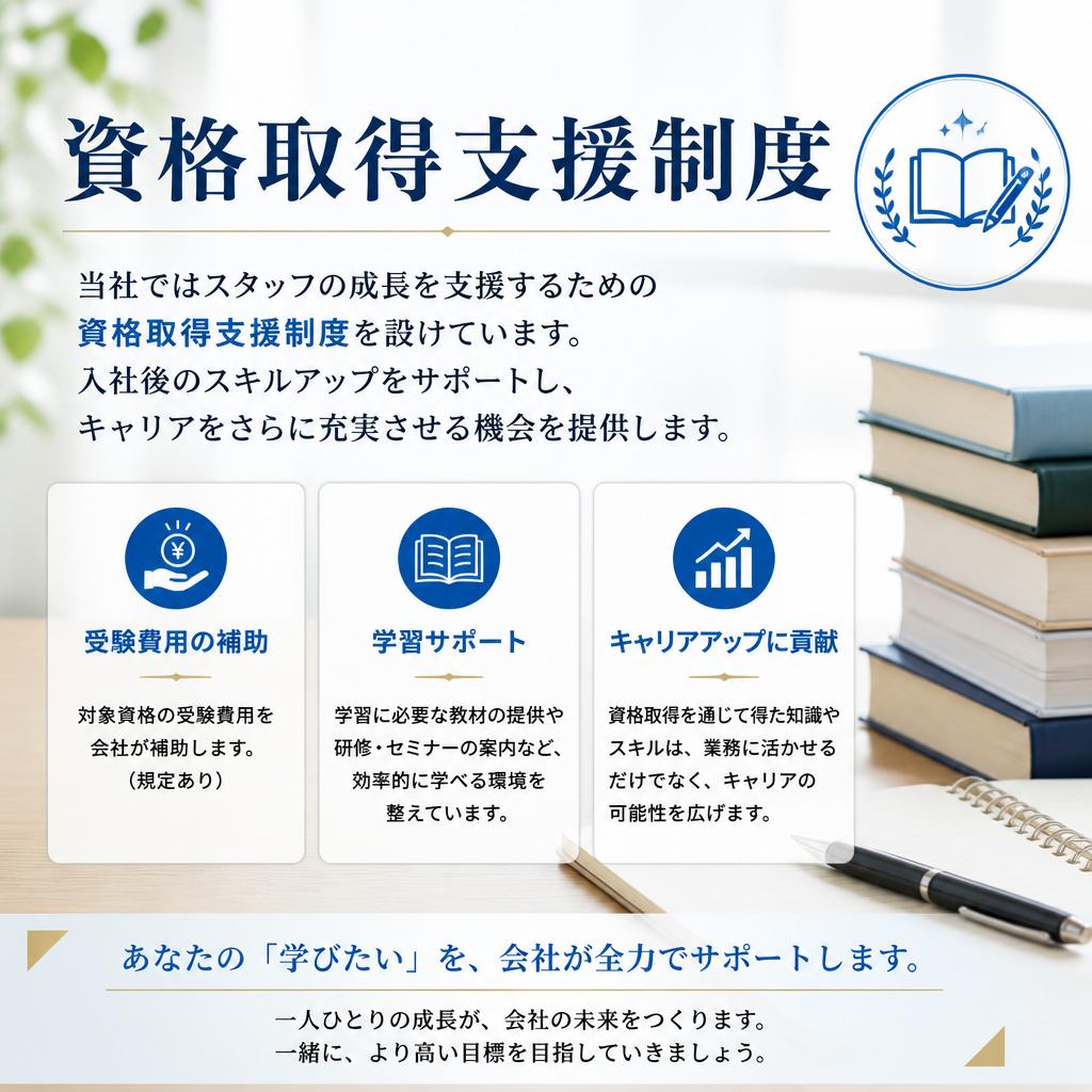 資格取得支援制度