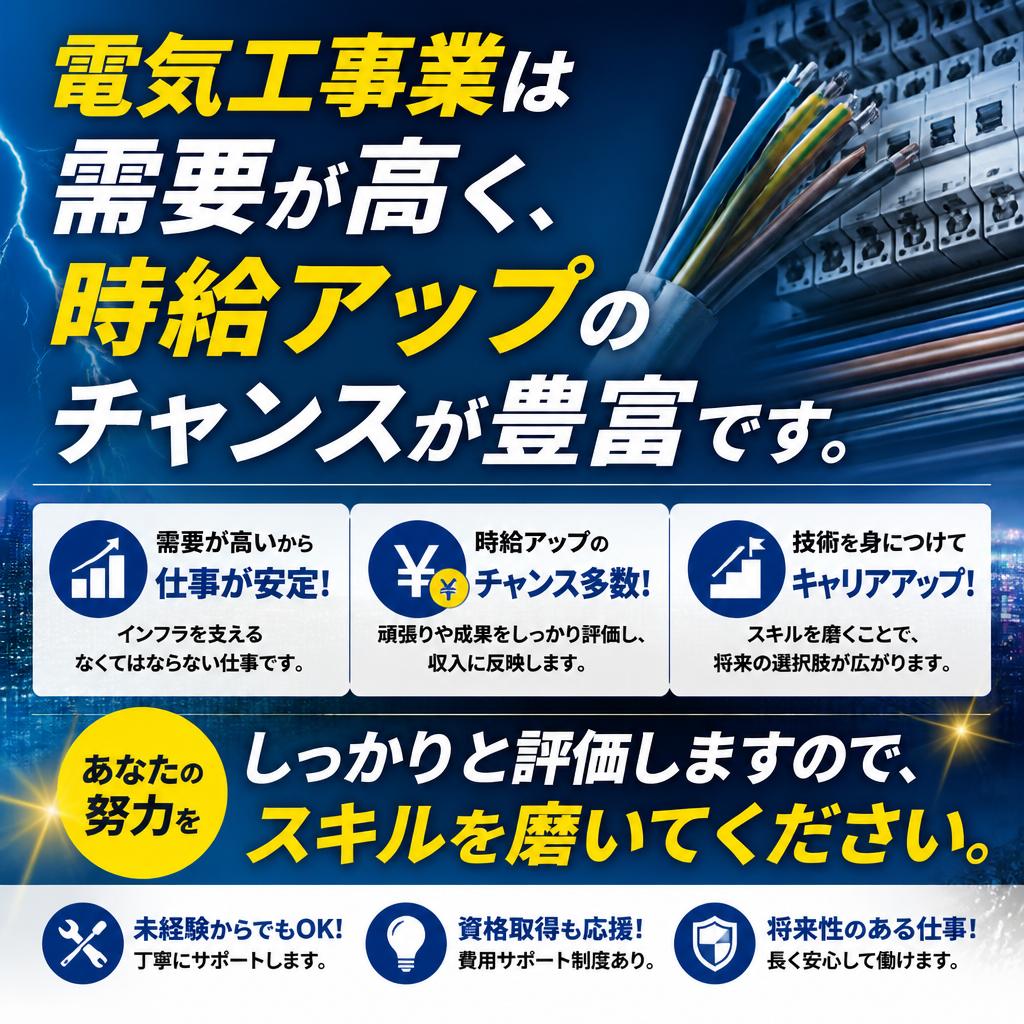 時給アップのチャンス
