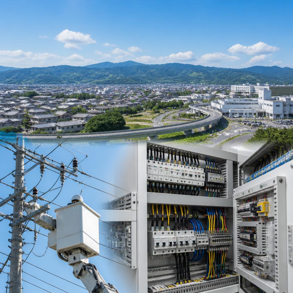 地域の未来を支える電気工事のプロ！津山市・奈義町で高収入を実現しよう！