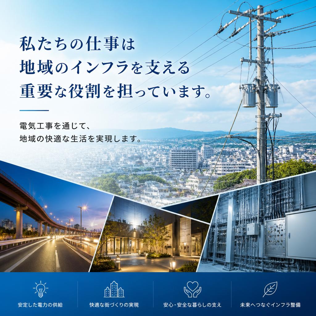 地域のインフラを支える重要な役割