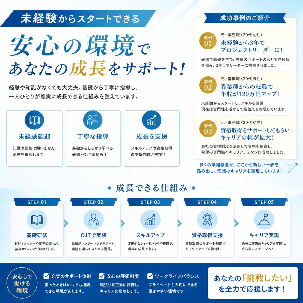 未経験者大歓迎!