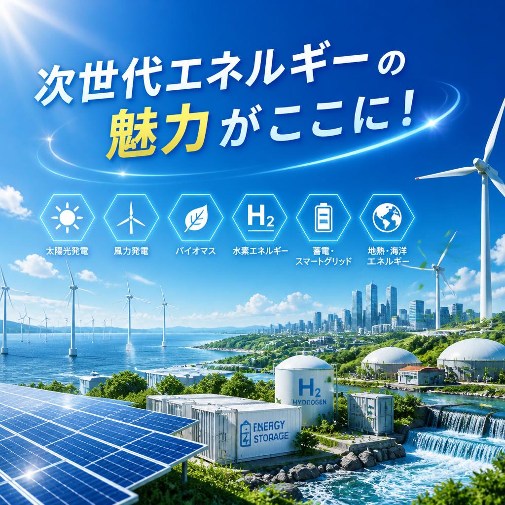 次世代エネルギーの魅力がここに！