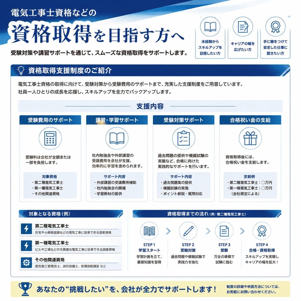 資格取得支援制度の概要