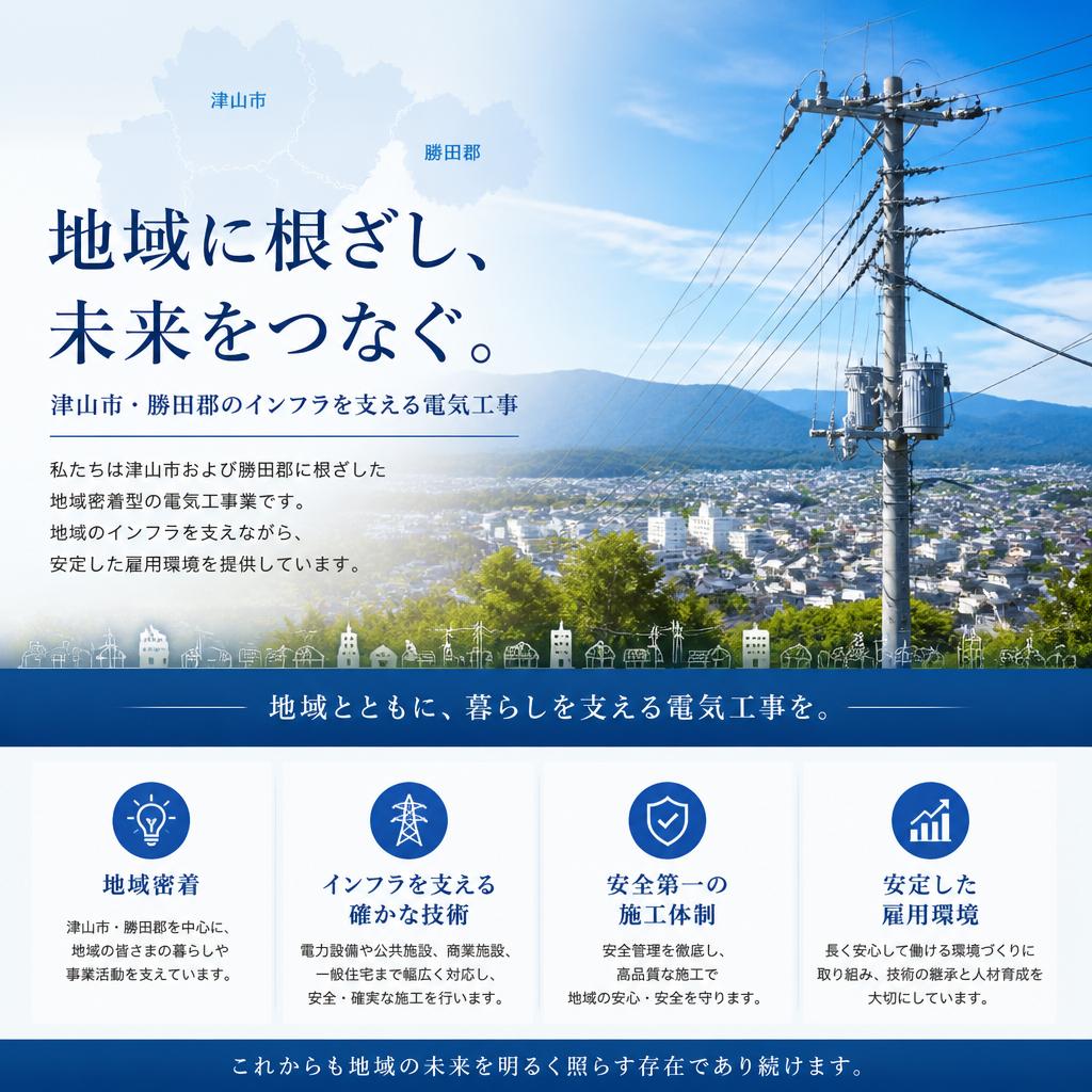 地域密着型の安定した職場