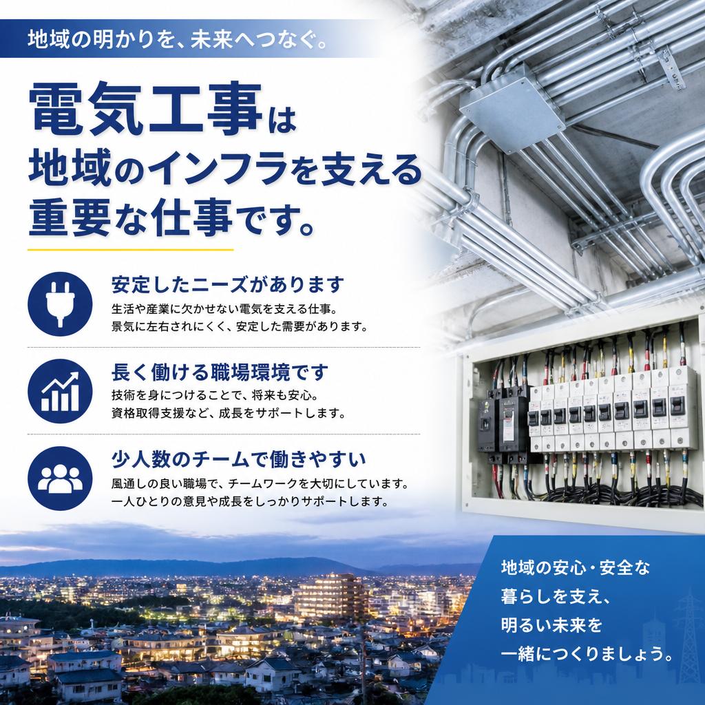 安定した職場で働く喜びを実感