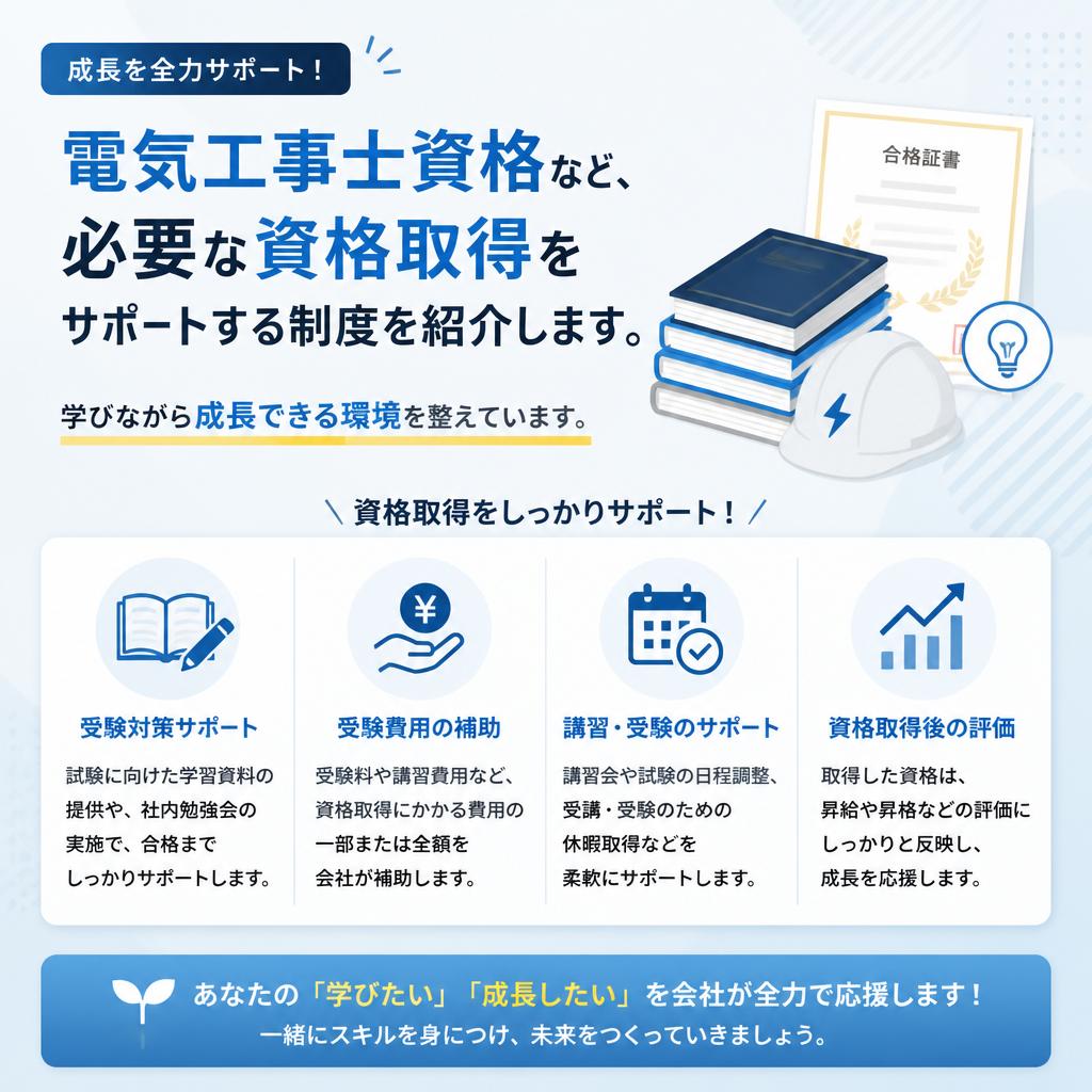 資格取得の支援制度