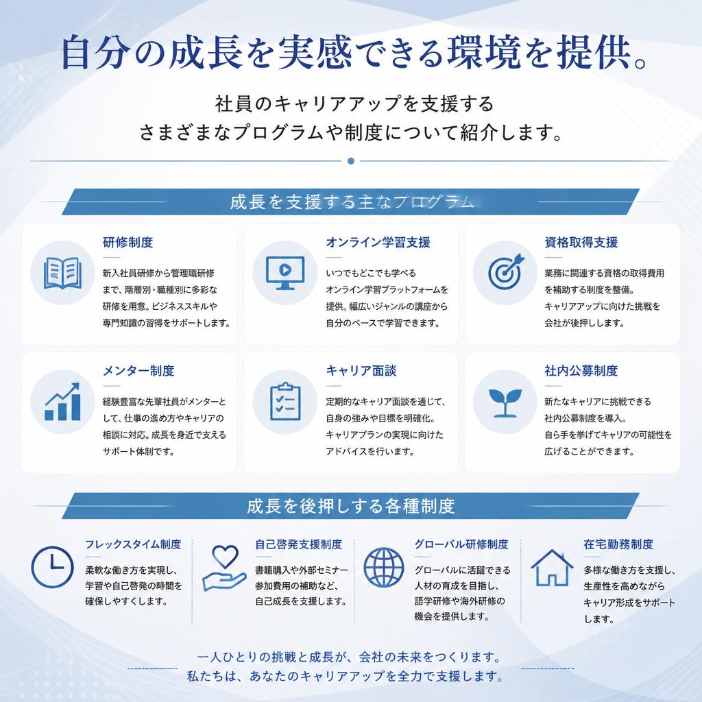 キャリアアップ支援