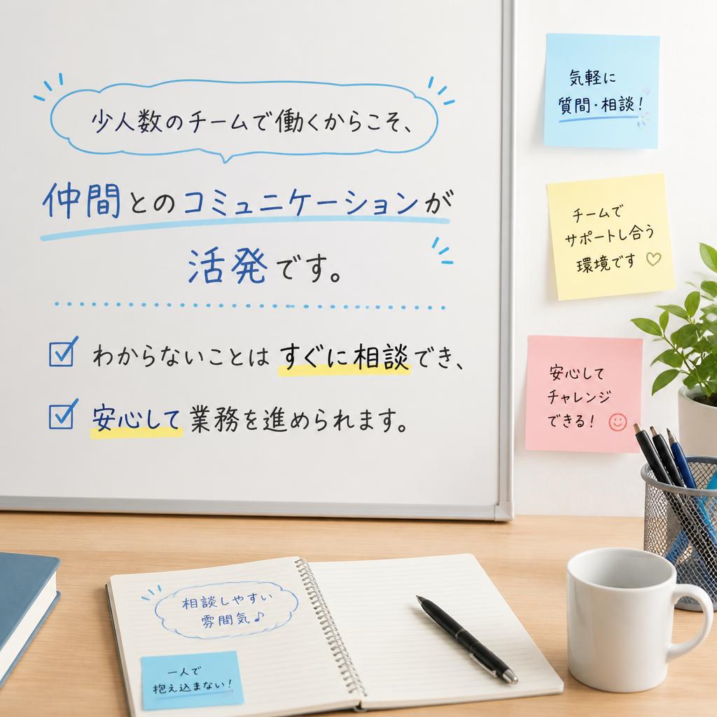 充実したサポート体制