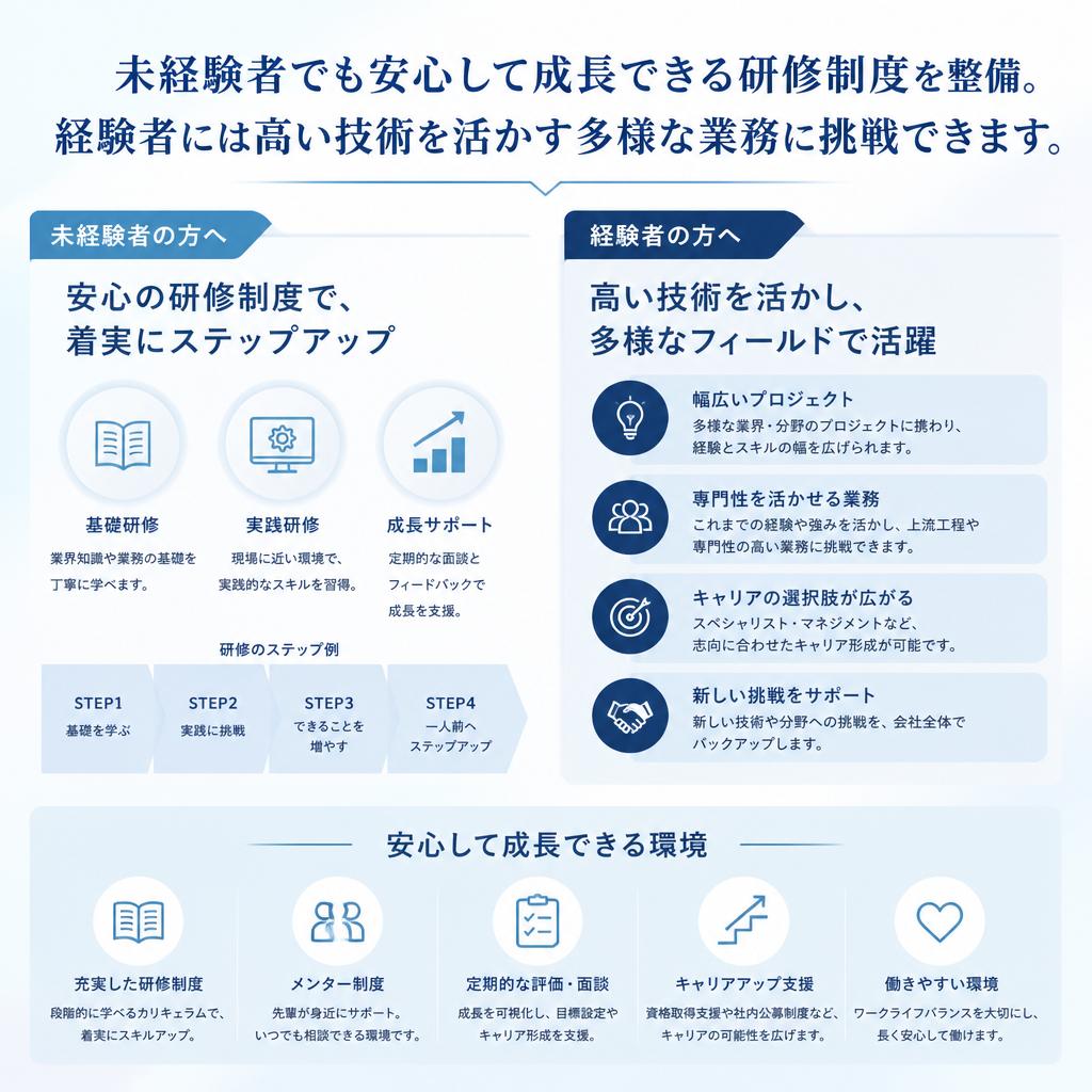 スキルアップの機会