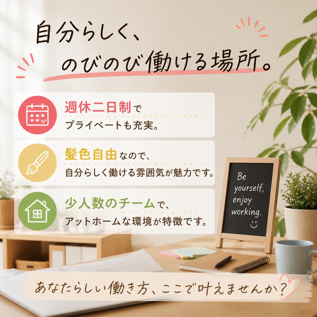 働きやすい職場環境