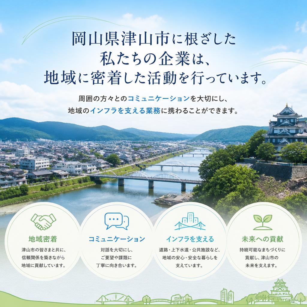 地元密着の環境