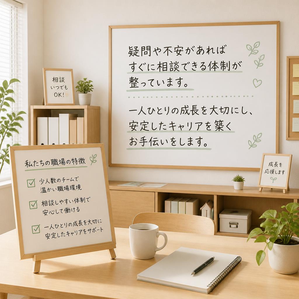 働きやすさを追求した職場環境