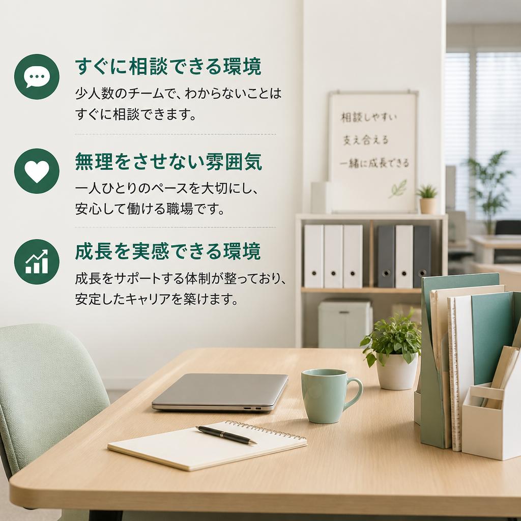 充実した職場環境