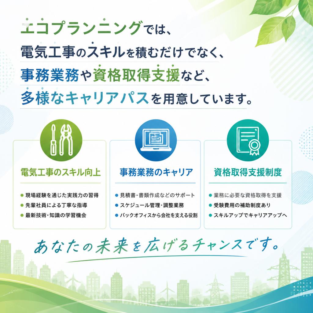 幅広いキャリアパス