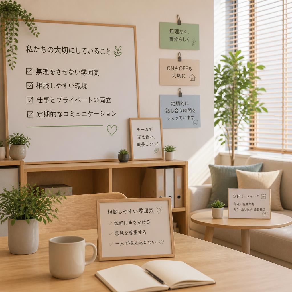 働きやすい職場環境
