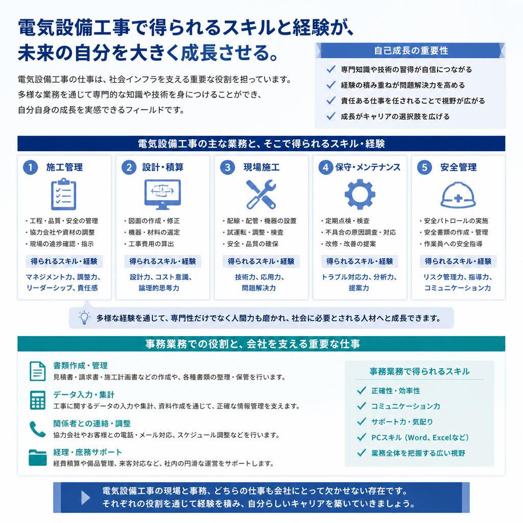 仕事を通じた自己成長